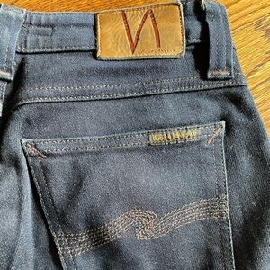 Nudie Jeans Skinny Lin Raw Denim Jeans